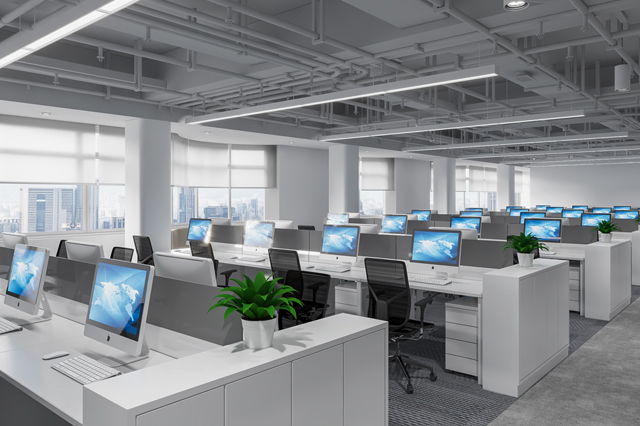 赫总办公室装修设计效果图